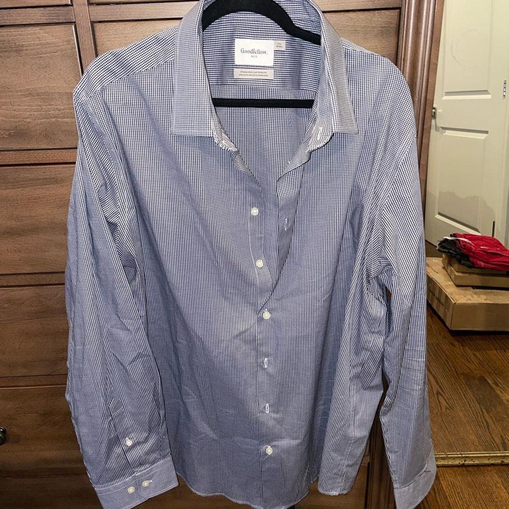 Goodfellow & Co long sleeve plaid button down